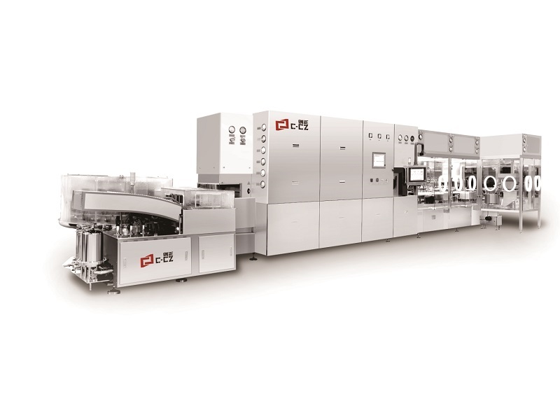 西林瓶洗烘灌裝加塞聯(lián)動生產線